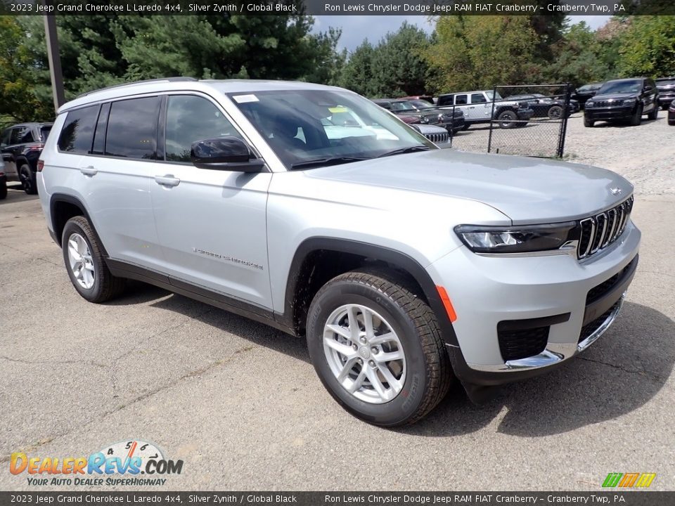 2023 Jeep Grand Cherokee L Laredo 4x4 Silver Zynith / Global Black Photo #7