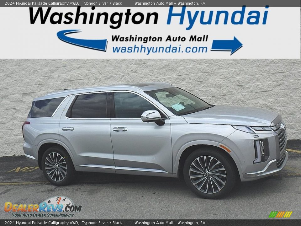 2024 Hyundai Palisade Calligraphy AWD Typhoon Silver / Black Photo #2