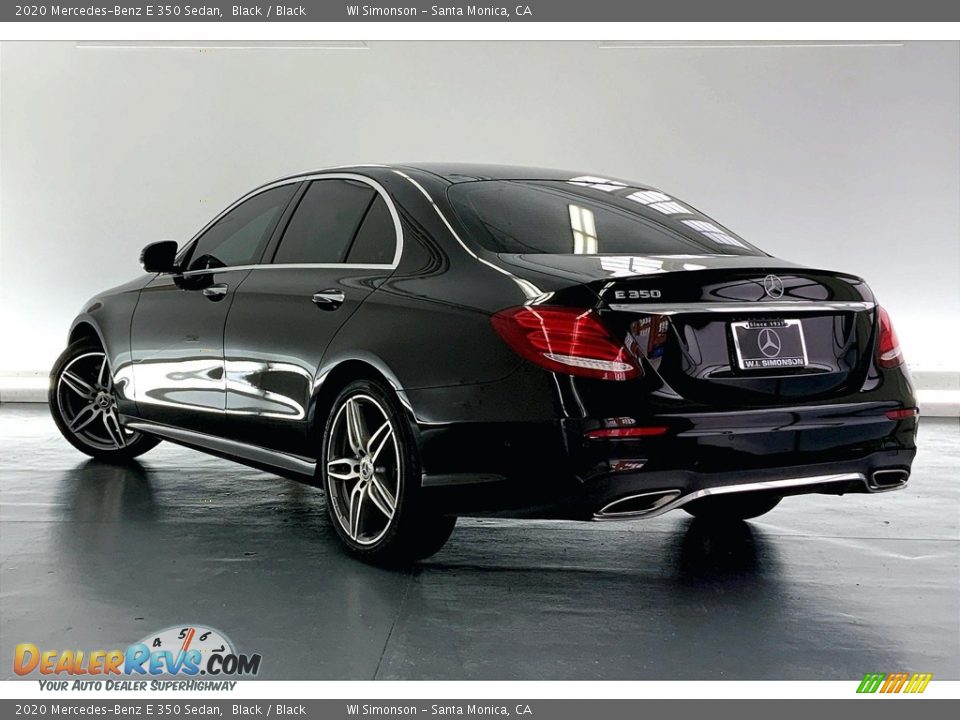 2020 Mercedes-Benz E 350 Sedan Black / Black Photo #10