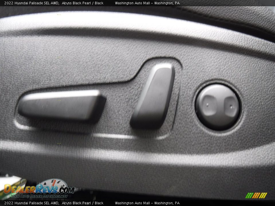 2022 Hyundai Palisade SEL AWD Abyss Black Pearl / Black Photo #16