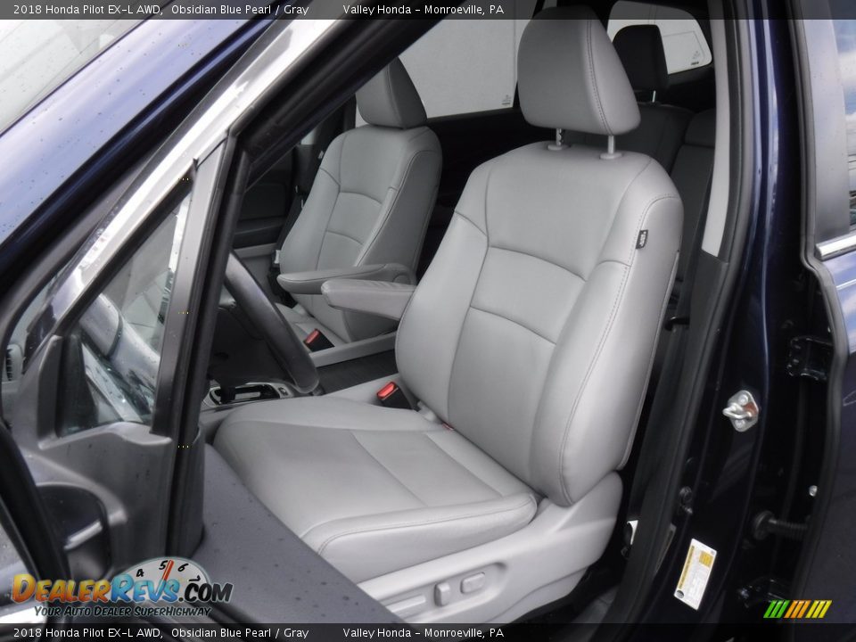 Front Seat of 2018 Honda Pilot EX-L AWD Photo #14