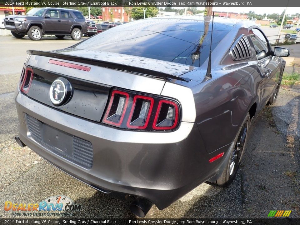 2014 Ford Mustang V6 Coupe Sterling Gray / Charcoal Black Photo #3