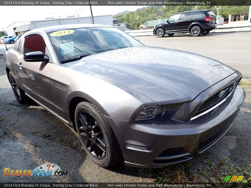 2014 Ford Mustang V6 Coupe Sterling Gray / Charcoal Black Photo #4