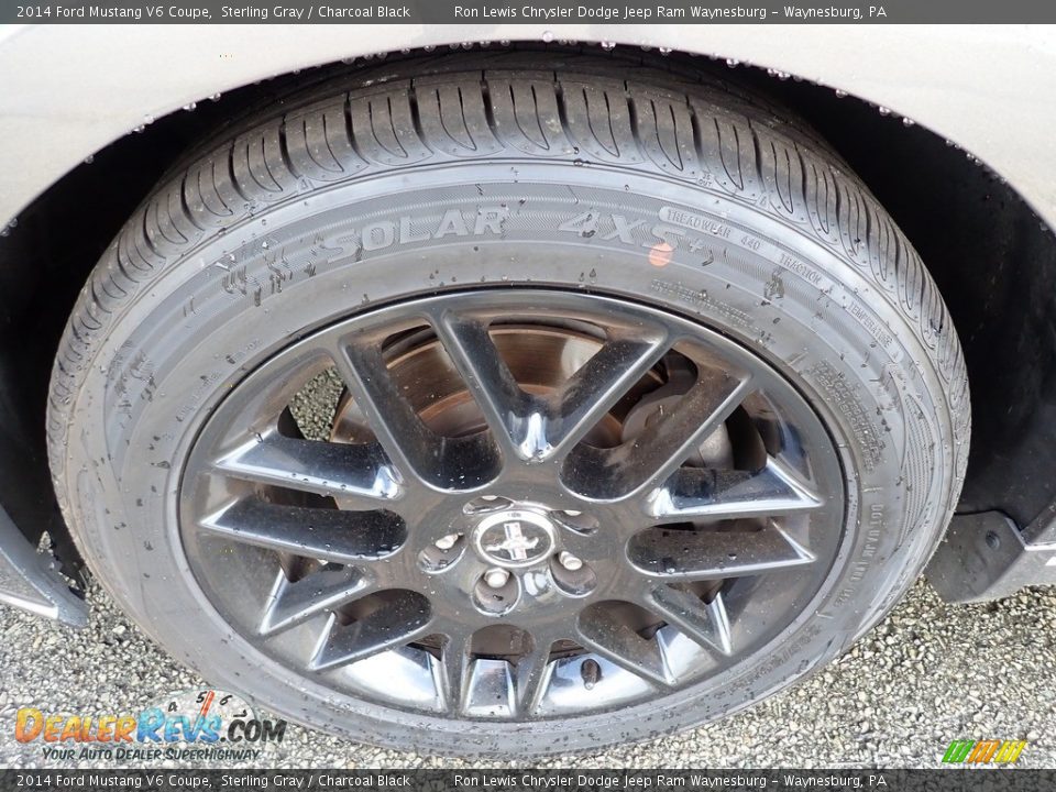 2014 Ford Mustang V6 Coupe Sterling Gray / Charcoal Black Photo #5