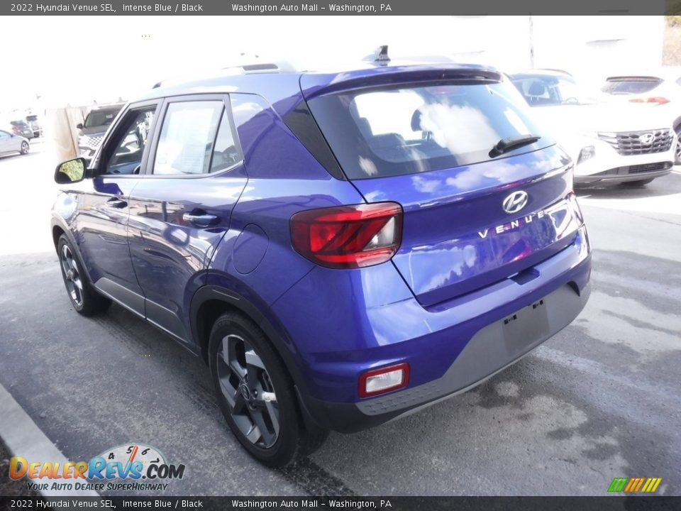 2022 Hyundai Venue SEL Intense Blue / Black Photo #7