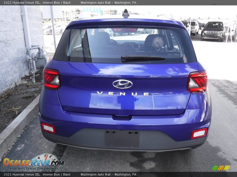 2022 Hyundai Venue SEL Intense Blue / Black Photo #8