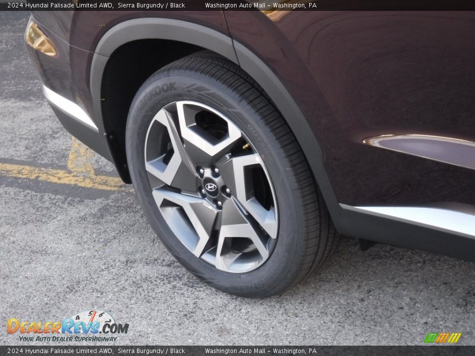 2024 Hyundai Palisade Limited AWD Sierra Burgundy / Black Photo #3