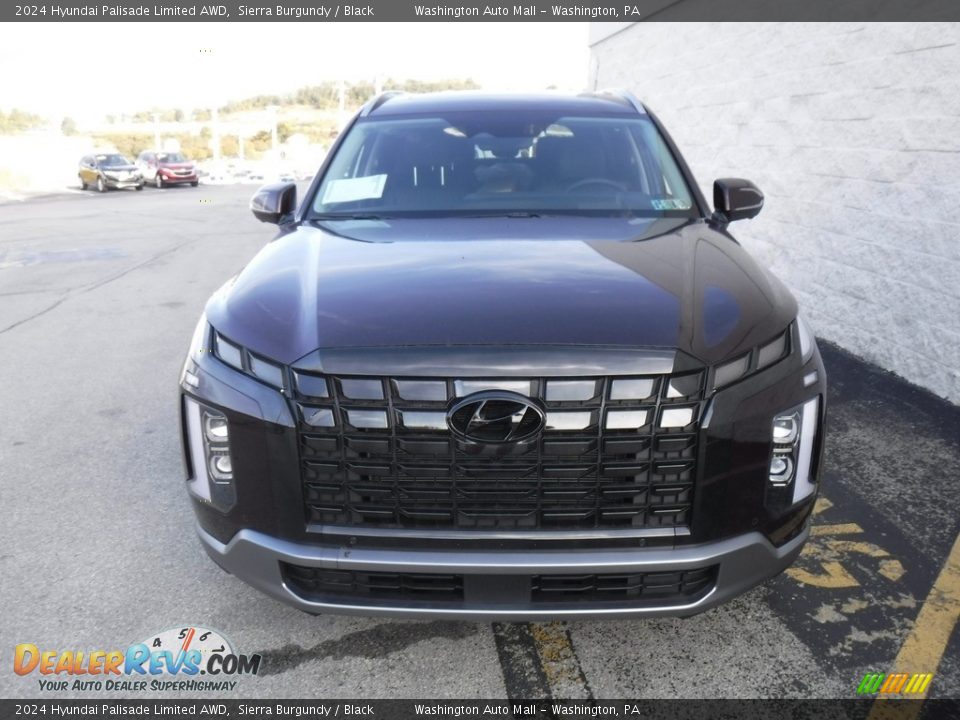 2024 Hyundai Palisade Limited AWD Sierra Burgundy / Black Photo #5