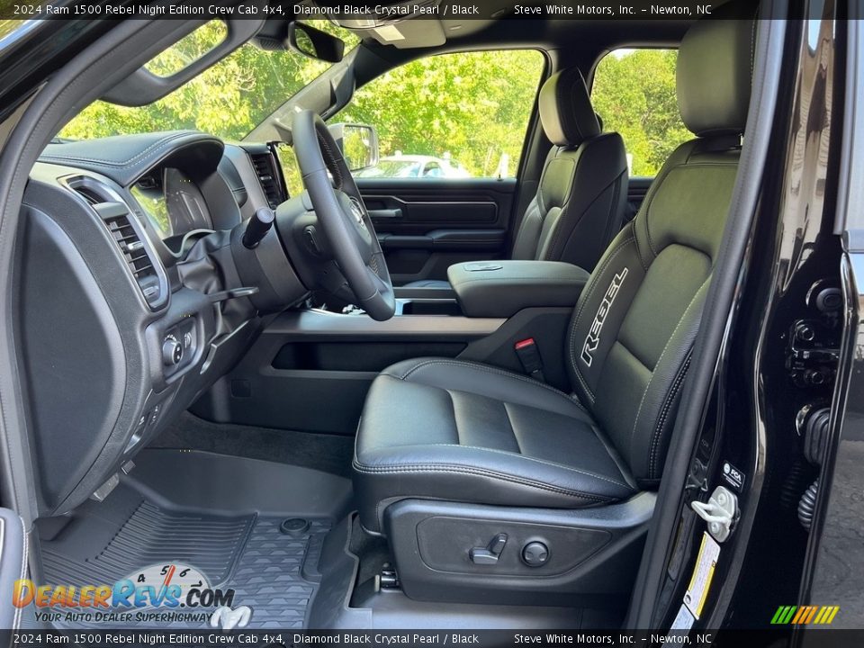 Front Seat of 2024 Ram 1500 Rebel Night Edition Crew Cab 4x4 Photo #12