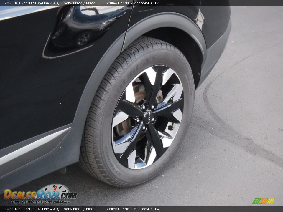 2023 Kia Sportage X-Line AWD Ebony Black / Black Photo #4