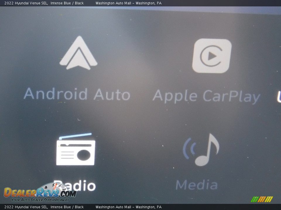 2022 Hyundai Venue SEL Intense Blue / Black Photo #21