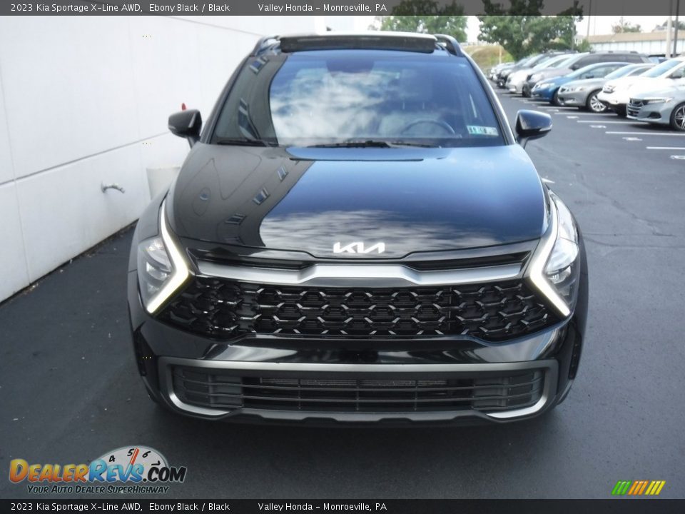 2023 Kia Sportage X-Line AWD Ebony Black / Black Photo #5