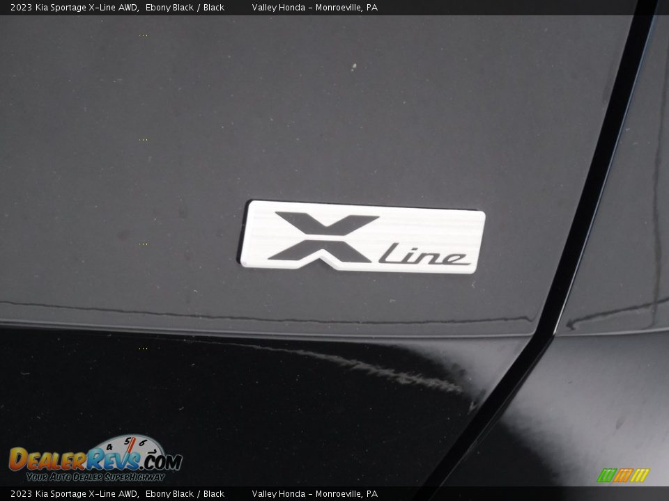 2023 Kia Sportage X-Line AWD Ebony Black / Black Photo #8