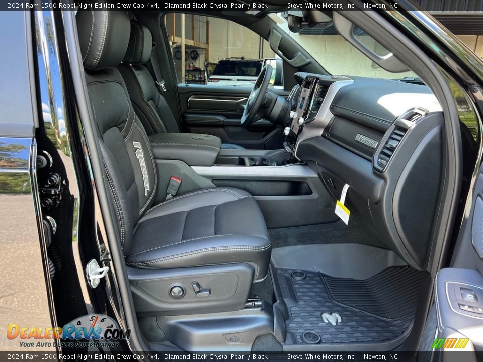 Front Seat of 2024 Ram 1500 Rebel Night Edition Crew Cab 4x4 Photo #19