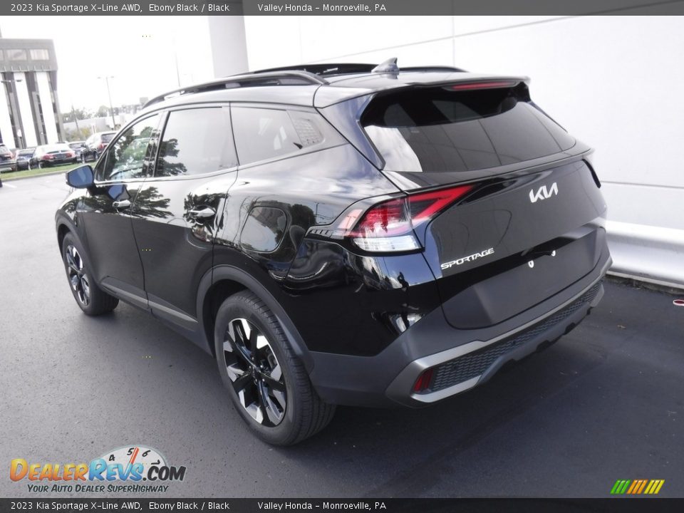 2023 Kia Sportage X-Line AWD Ebony Black / Black Photo #10