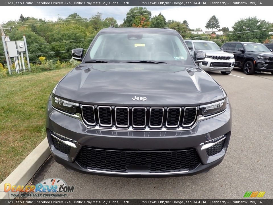 2023 Jeep Grand Cherokee Limited 4x4 Baltic Gray Metallic / Global Black Photo #8