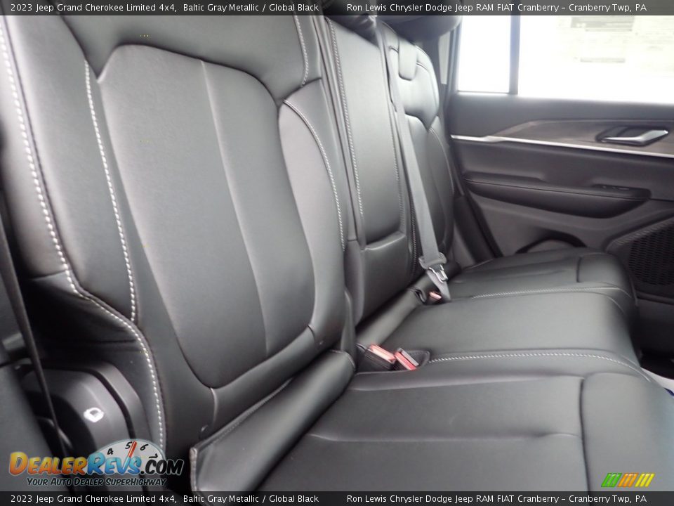 Rear Seat of 2023 Jeep Grand Cherokee Limited 4x4 Photo #11
