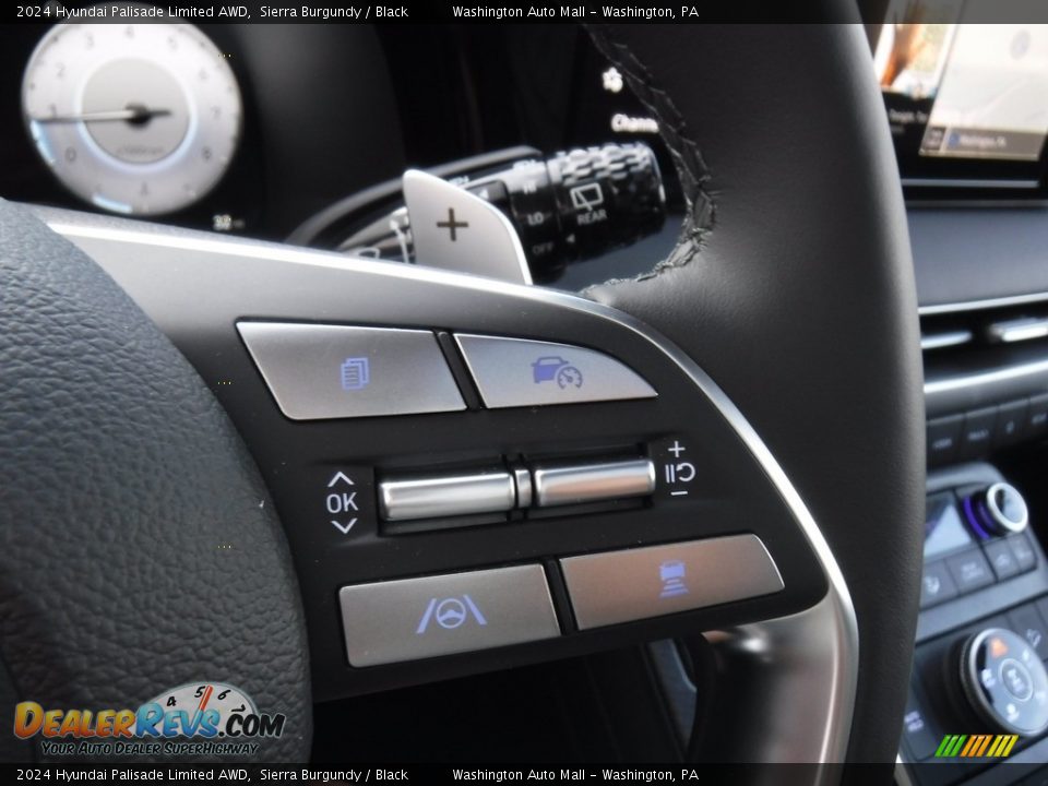 2024 Hyundai Palisade Limited AWD Sierra Burgundy / Black Photo #29