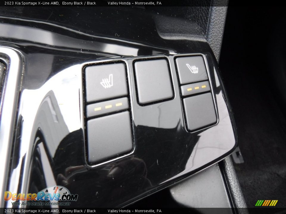 2023 Kia Sportage X-Line AWD Ebony Black / Black Photo #20