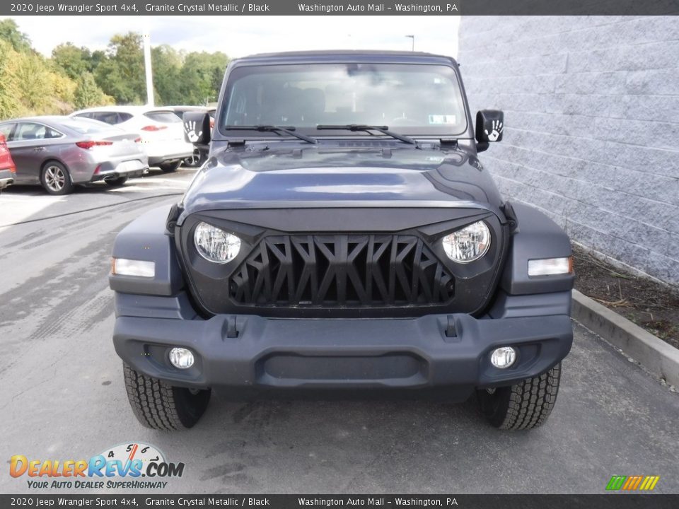 2020 Jeep Wrangler Sport 4x4 Granite Crystal Metallic / Black Photo #4