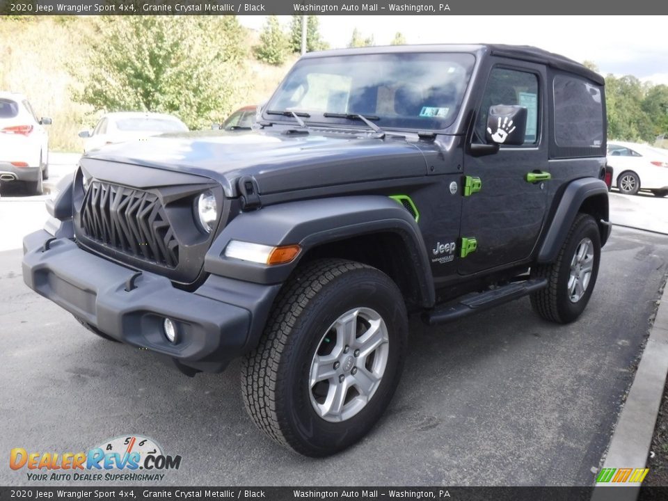 2020 Jeep Wrangler Sport 4x4 Granite Crystal Metallic / Black Photo #5