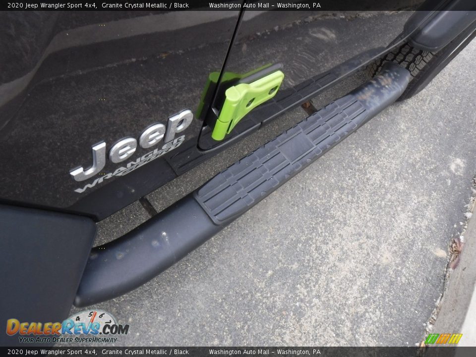 2020 Jeep Wrangler Sport 4x4 Granite Crystal Metallic / Black Photo #6