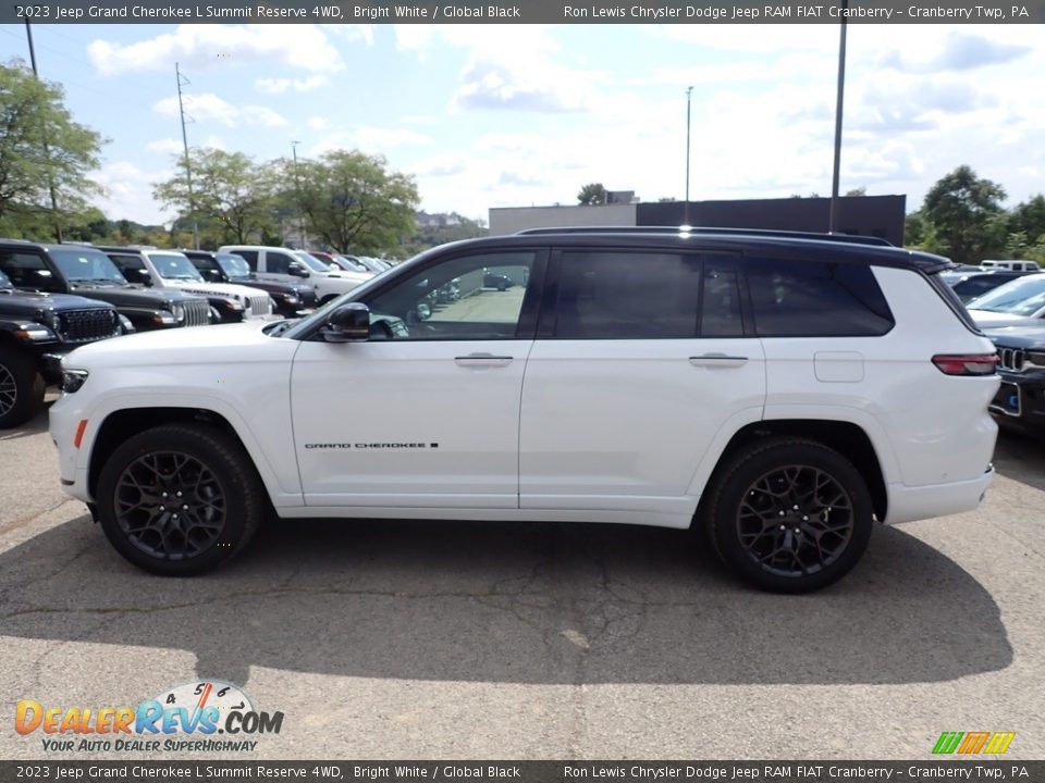 2023 Jeep Grand Cherokee L Summit Reserve 4WD Bright White / Global Black Photo #2