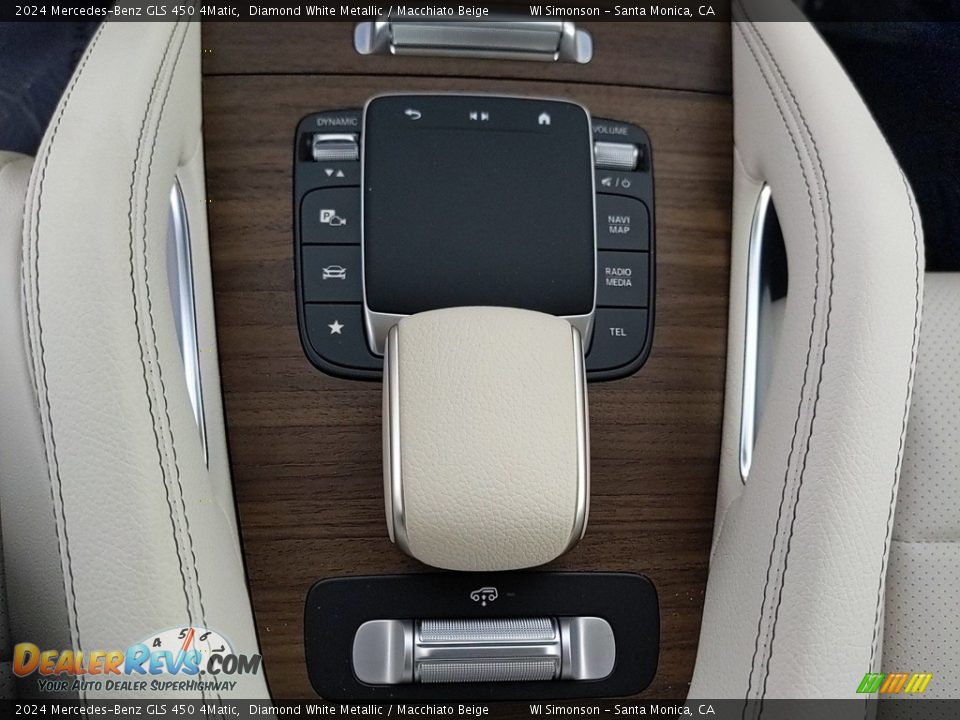 2024 Mercedes-Benz GLS 450 4Matic Diamond White Metallic / Macchiato Beige Photo #23