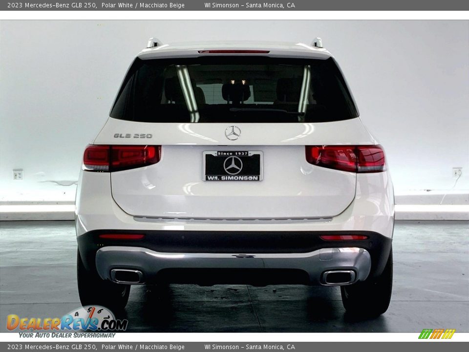 2023 Mercedes-Benz GLB 250 Polar White / Macchiato Beige Photo #3