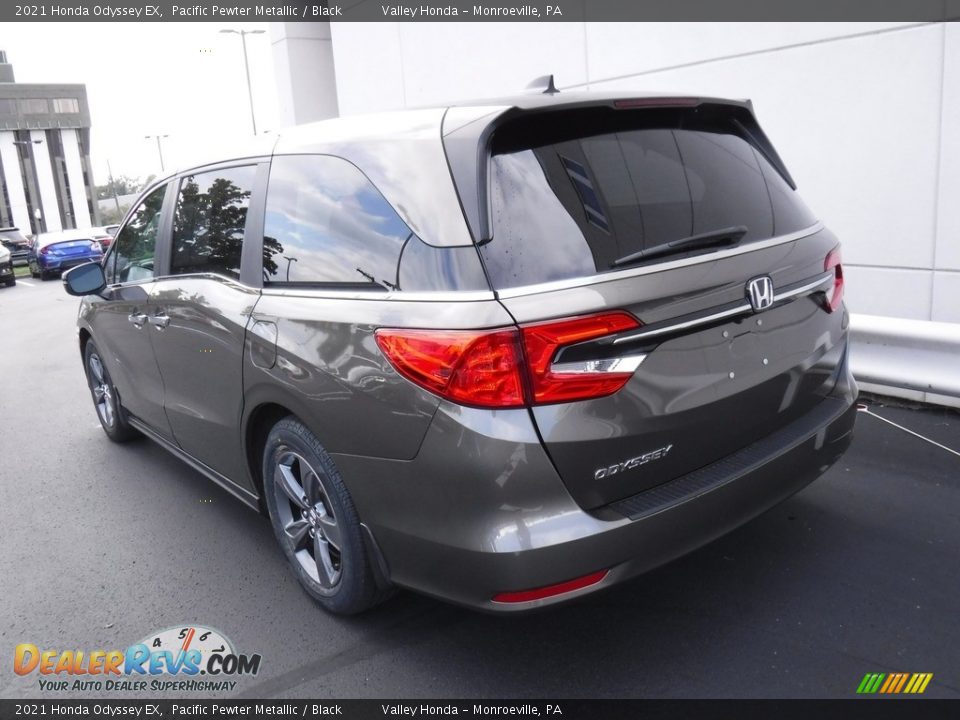 2021 Honda Odyssey EX Pacific Pewter Metallic / Black Photo #7