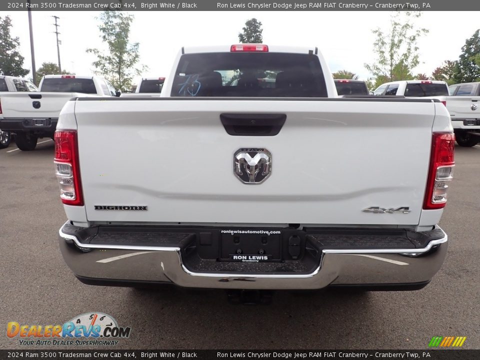 2024 Ram 3500 Tradesman Crew Cab 4x4 Bright White / Black Photo #4