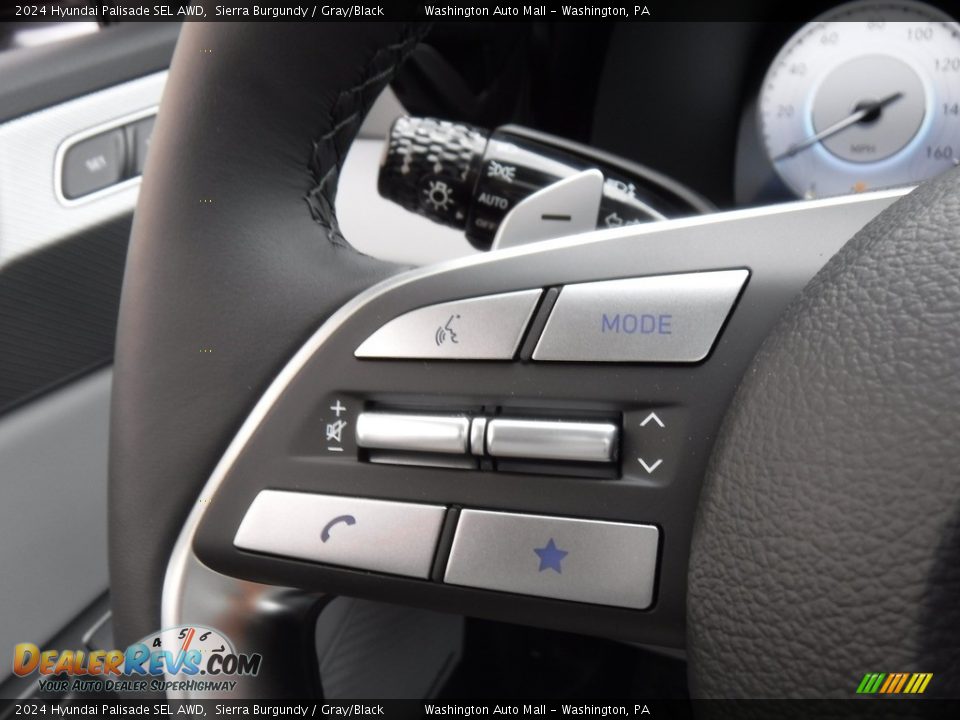 2024 Hyundai Palisade SEL AWD Steering Wheel Photo #21