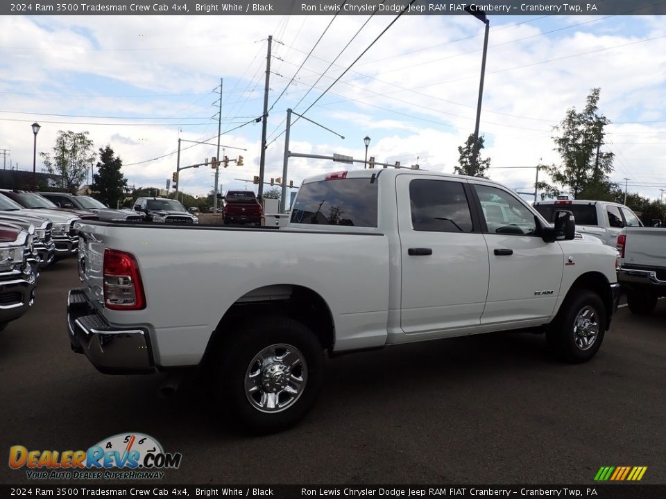 2024 Ram 3500 Tradesman Crew Cab 4x4 Bright White / Black Photo #5