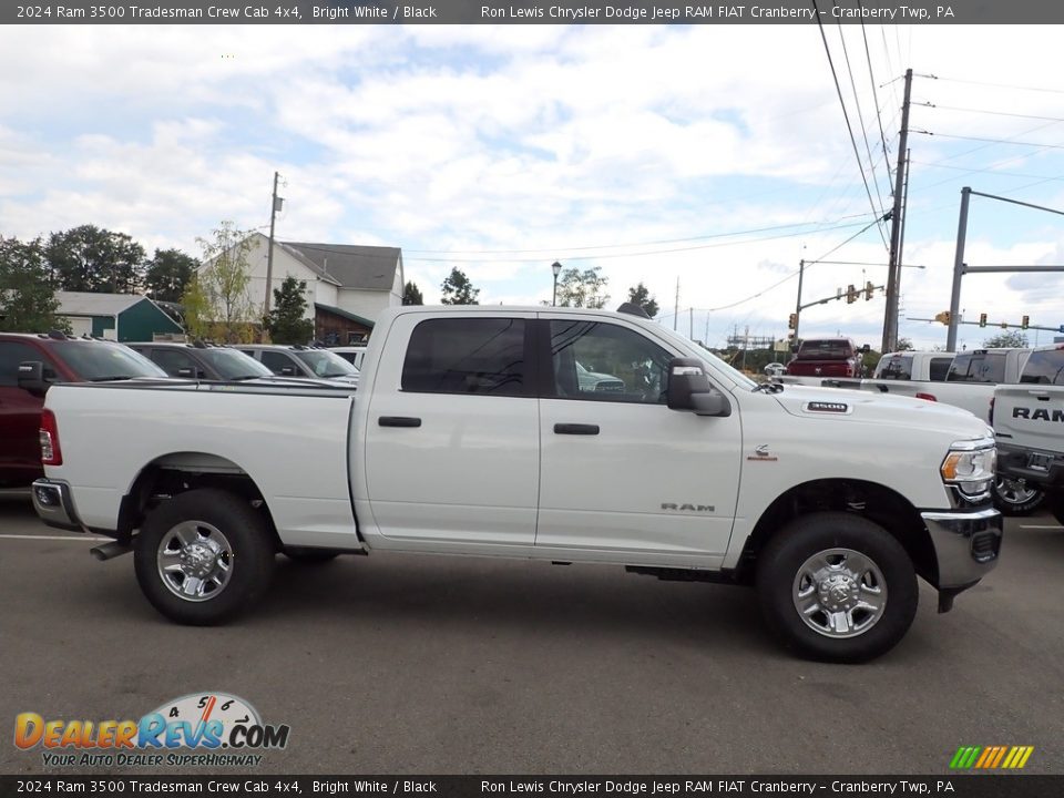 2024 Ram 3500 Tradesman Crew Cab 4x4 Bright White / Black Photo #6