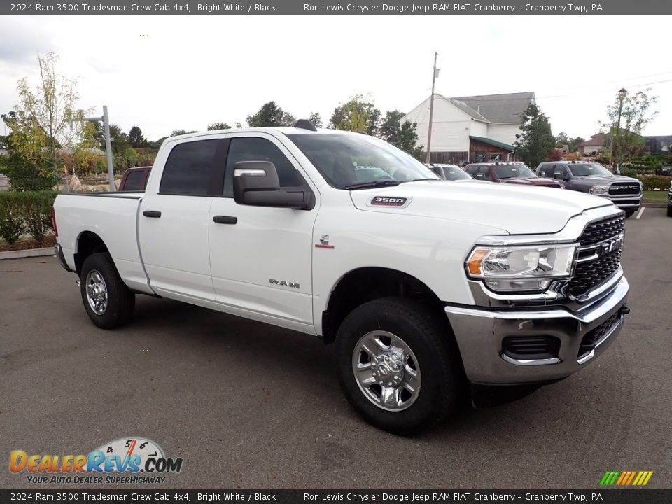 Front 3/4 View of 2024 Ram 3500 Tradesman Crew Cab 4x4 Photo #7