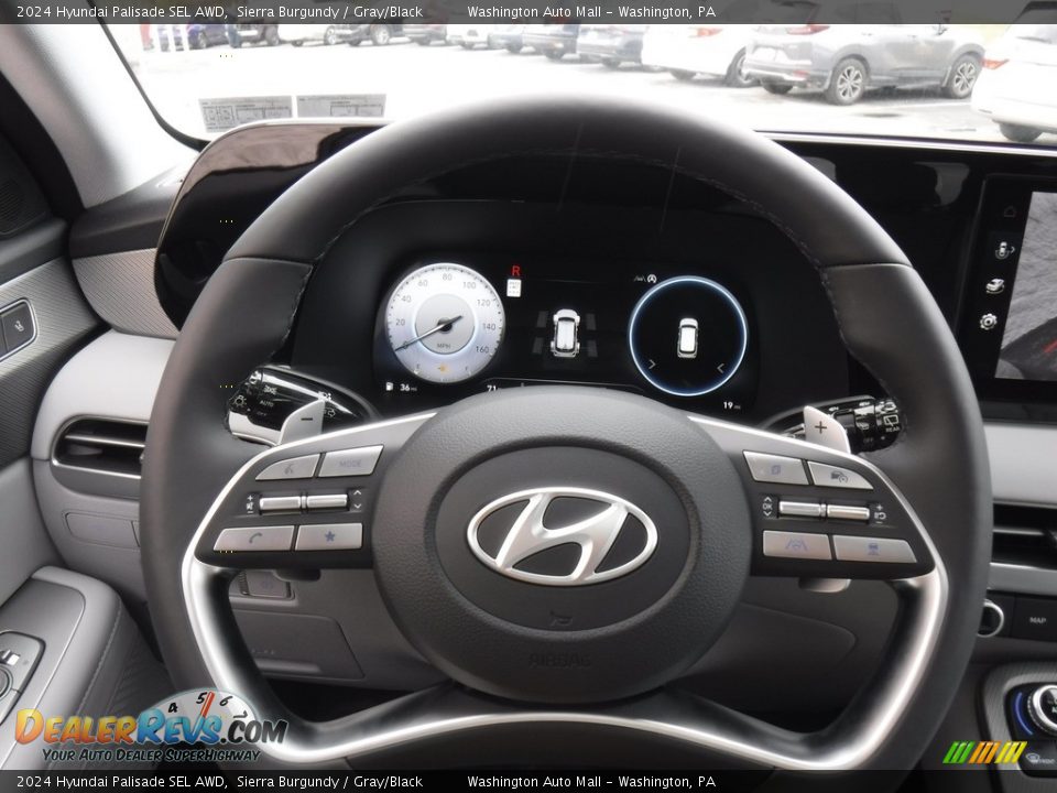 2024 Hyundai Palisade SEL AWD Steering Wheel Photo #24