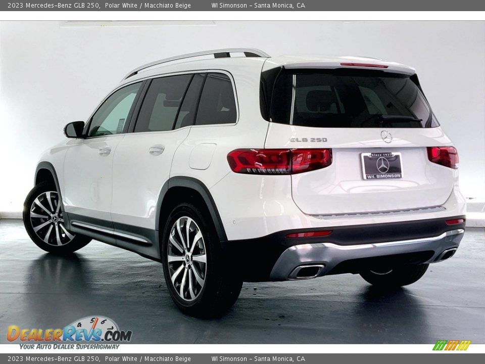 2023 Mercedes-Benz GLB 250 Polar White / Macchiato Beige Photo #2