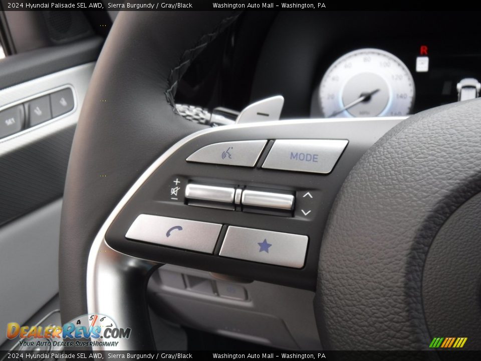 2024 Hyundai Palisade SEL AWD Steering Wheel Photo #25