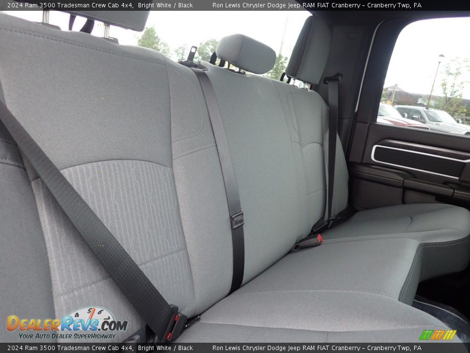 Rear Seat of 2024 Ram 3500 Tradesman Crew Cab 4x4 Photo #11