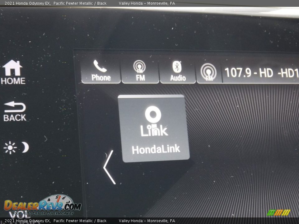 2021 Honda Odyssey EX Pacific Pewter Metallic / Black Photo #18