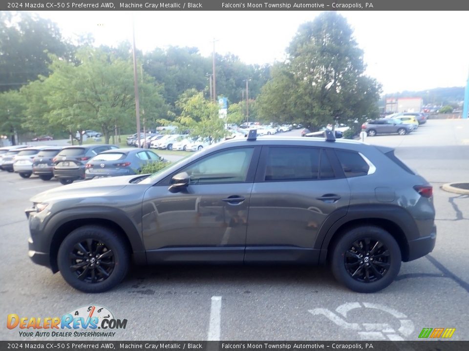 2024 Mazda CX-50 S Preferred AWD Machine Gray Metallic / Black Photo #6