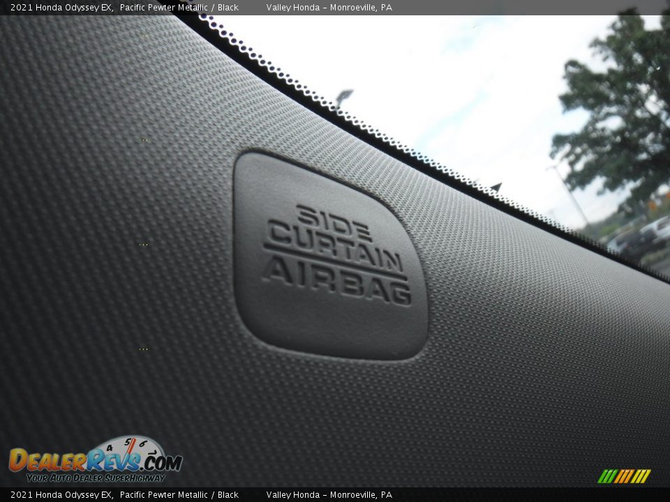 2021 Honda Odyssey EX Pacific Pewter Metallic / Black Photo #21