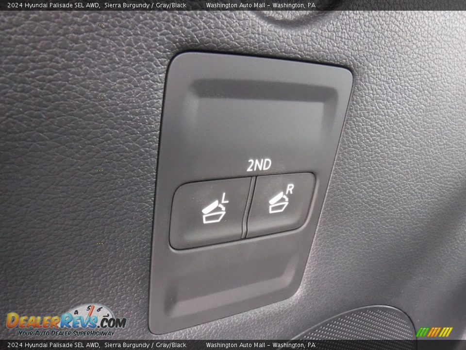 2024 Hyundai Palisade SEL AWD Sierra Burgundy / Gray/Black Photo #33
