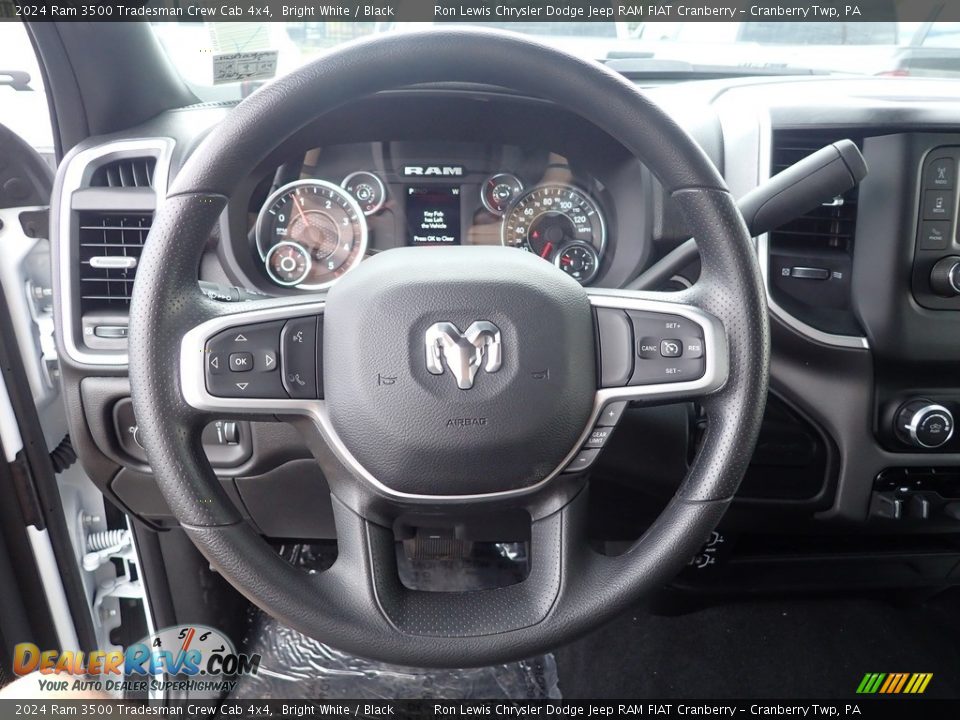 2024 Ram 3500 Tradesman Crew Cab 4x4 Steering Wheel Photo #18