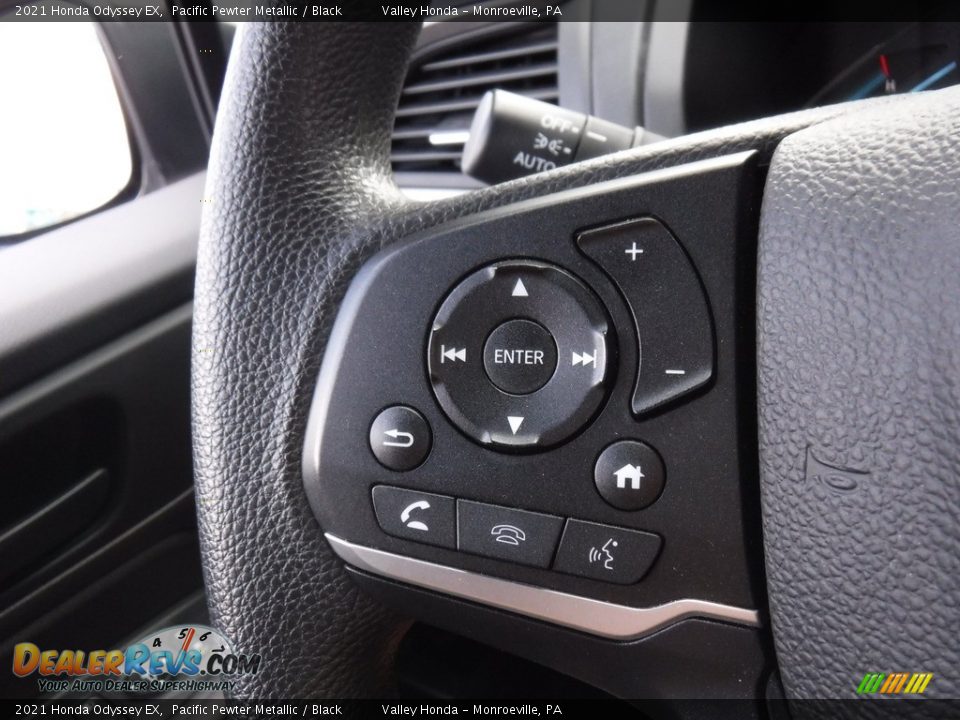 2021 Honda Odyssey EX Pacific Pewter Metallic / Black Photo #24