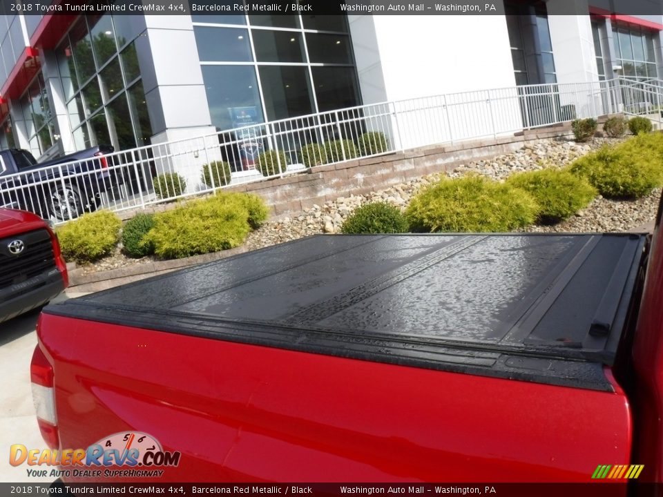 2018 Toyota Tundra Limited CrewMax 4x4 Barcelona Red Metallic / Black Photo #15
