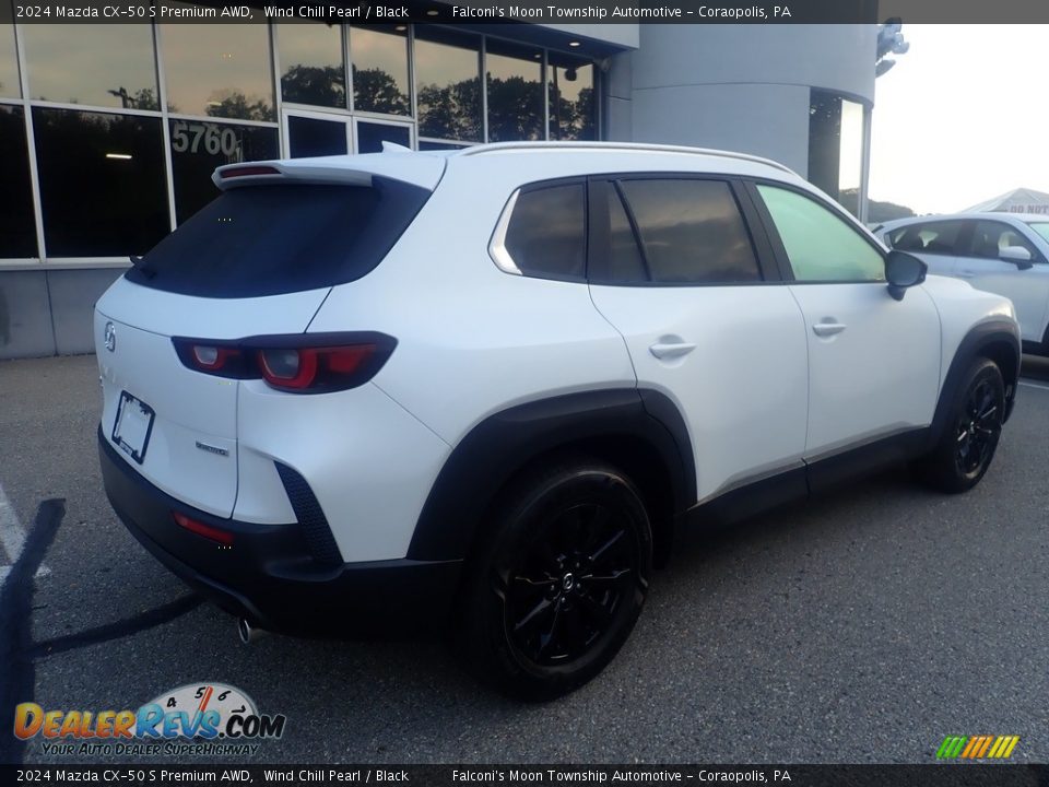 2024 Mazda CX-50 S Premium AWD Wind Chill Pearl / Black Photo #2