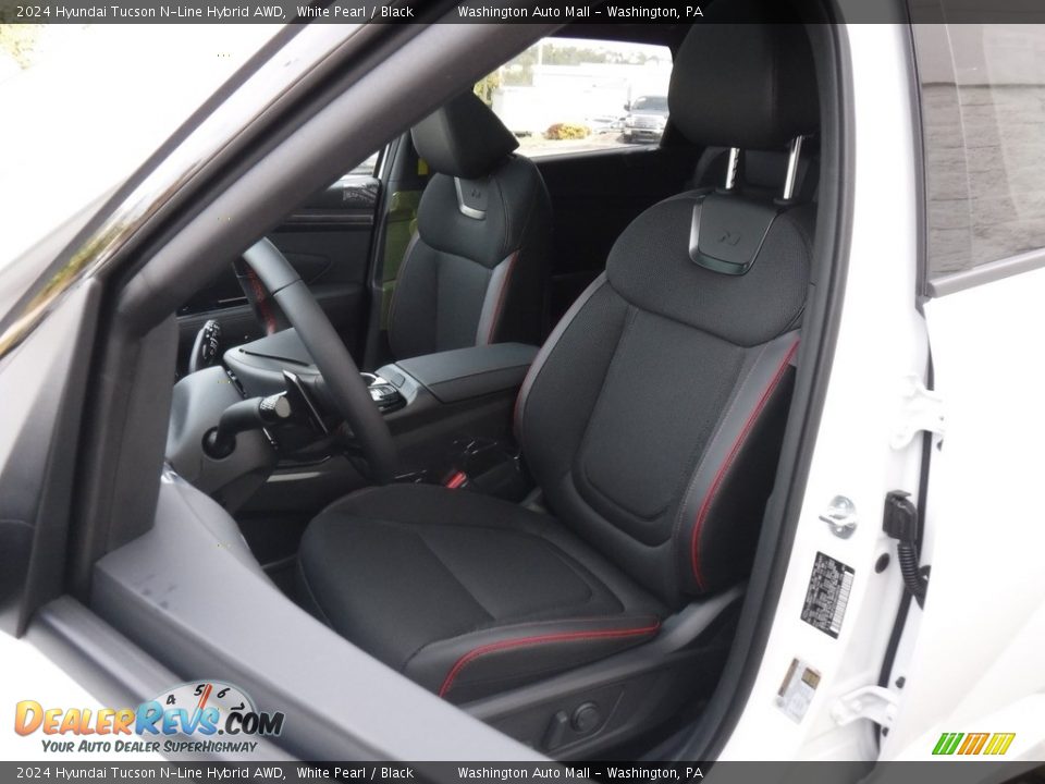 Front Seat of 2024 Hyundai Tucson N-Line Hybrid AWD Photo #14