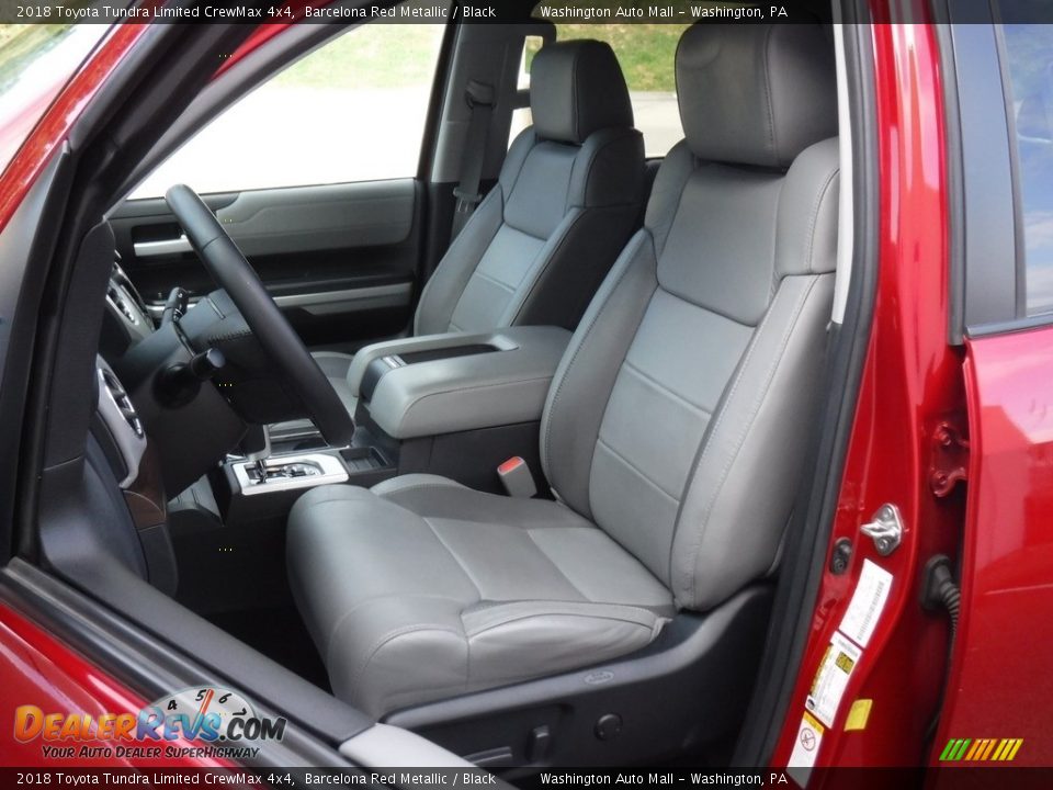 Front Seat of 2018 Toyota Tundra Limited CrewMax 4x4 Photo #33