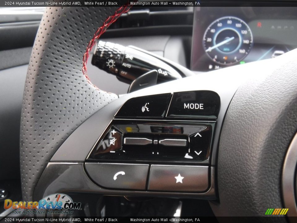 2024 Hyundai Tucson N-Line Hybrid AWD Steering Wheel Photo #26